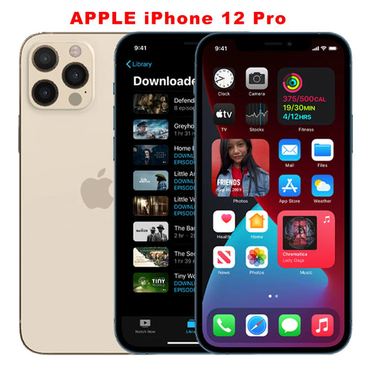 Original  Apple iPhone 12 Pro 5G Mobile Phone NFC 6GB RAM 128GB/256GB ROM Face ID 6.1'' A14 Bionic Hexa-core iphone 12 pro - Universal Market