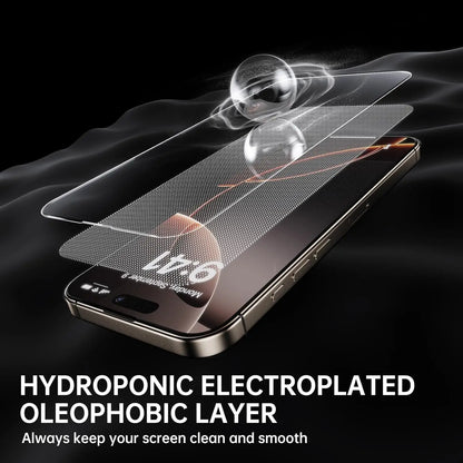 2-4pc Full Clear Tempered Glass Screen Protector For Iphone 15 Pro 16 13 15 16e 16 Pro Max 14 Anti Shatter Protective Glass