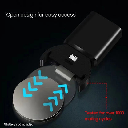 USB Type-C Plug Li-ion LIR2032 LIR2025 ML2032 ML2025 CR2032 Coin Button Cell Battery Adapter USB C Charger Fast Charging Charger