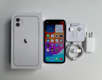Original  Apple iPhone 11 4G Mobile Phone NFC 4GB RAM 64/128/256GB ROM 6.1'' Dual 12MP A13 Bionic Hexa-core iphone 11 cellphone