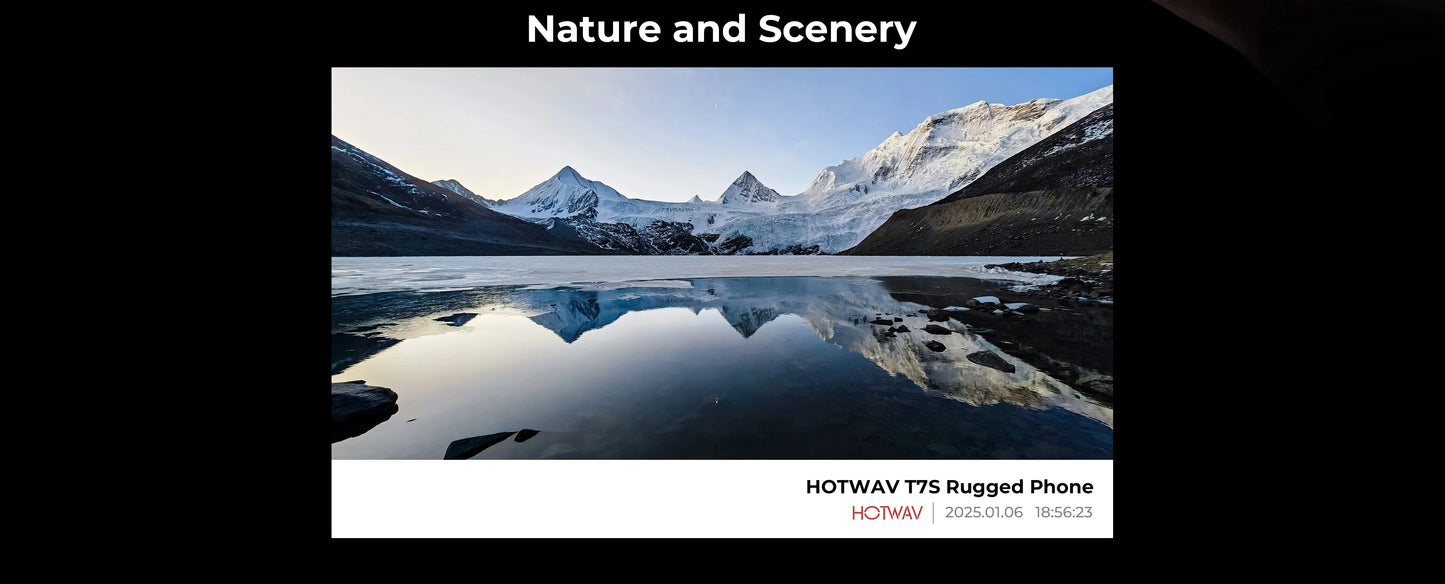 [World Premiere] HOTWAV T7S Ultra Thin Rugged Smartphone 6.52'' HD+ 4GB RAM 128GB ROM MobilePhone 6280mAh Battery 21MP Cellphone