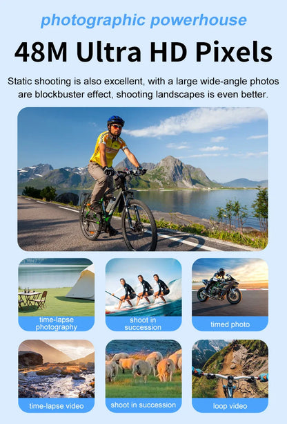 5K HD Outdoor Sports Camera Video Recording Action Shoot Stabilization Underwater Waterproof Photography Cam CarDriving Recorder