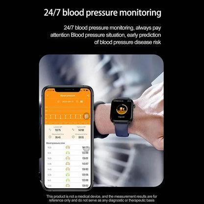 AI Diagnostic Detector Smart Watch Women Blood Lipid and Uric Acid Body Composition Test Women Menstrual Health Tracker 2025 New