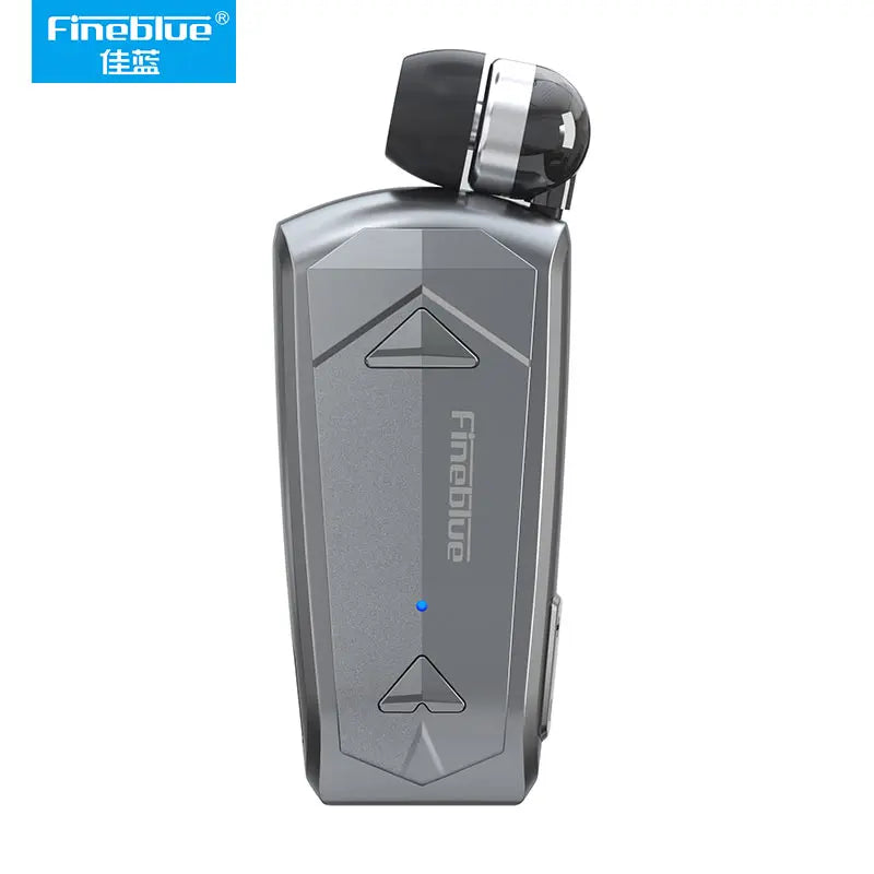 Fineblue F520 Mini Wireless Earphone Bluetooth 5.3 Retractable Headset in Lotus One Ear Calls Remind Vibration Sport Headphone - Universal Market