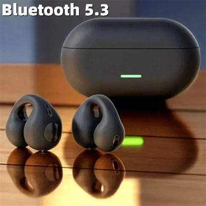 New Original T75 Bone Conduction Wireless Bluetooth 5.3 Headphones Sports Earphones HiFi Sound Quality Waterproof TWS Headset - Universal Market