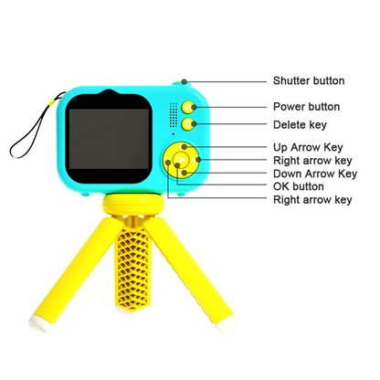 Portable S11 48MP Handheld Bracket HD Dual-Lens Children Camera With Photo Video Support Fixed Multifunctional Camera, Easy Inst