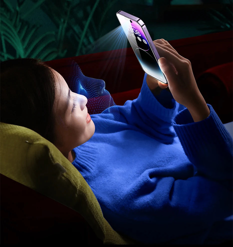 UGREEN for iPhone 15 11 12 13 14 Pro Max Glass Screen Protector for iPhone 14 Plus Tempered Glass for iPhone XR Glass 9D Films