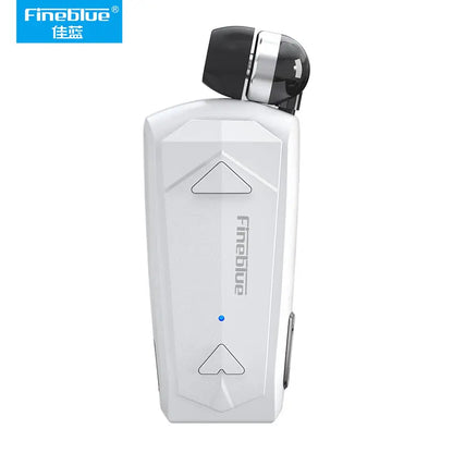 Fineblue F520 Mini Wireless Earphone Bluetooth 5.3 Retractable Headset in Lotus One Ear Calls Remind Vibration Sport Headphone - Universal Market