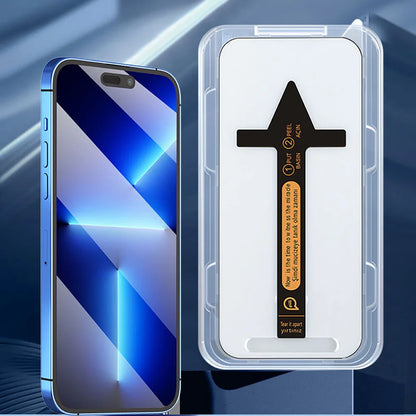 1-2PCs Privacy Screen Protector For iPhone 16 15 14 13 12 11 Pro Max XR XS X 8K Oleophobic Coating Dust free Installation Glass