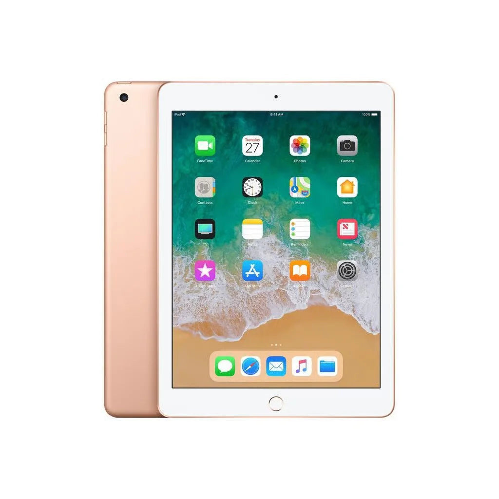 Original Unlocked Apple iPad 9.7'' 2018 iPad 6th Gen Wifi+Cellular 32GB 9.7'' A10 Fusion IPS LCD iPad iOS 11.3 95% New Tablet
