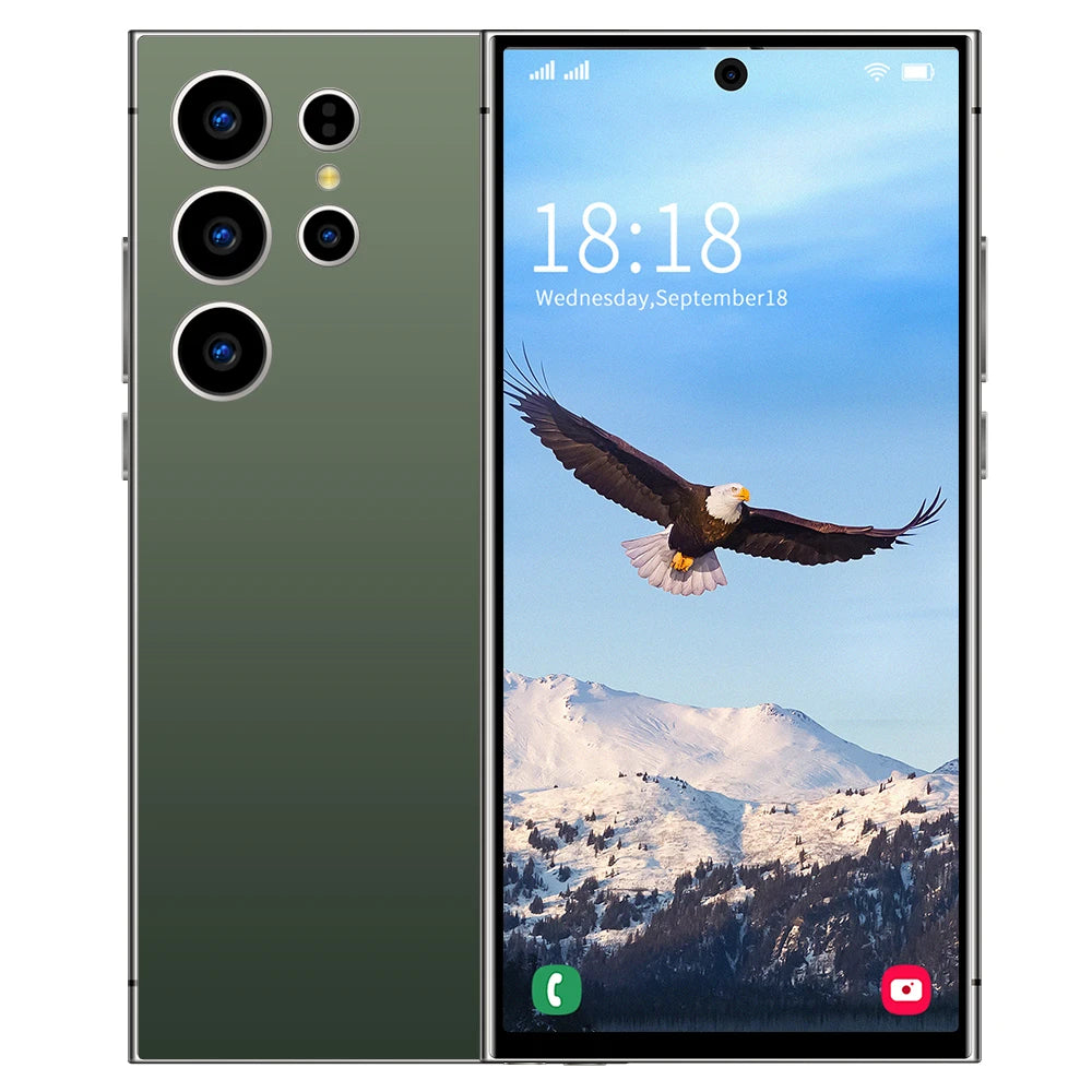 Global Edition  2026 HOT S26 Ultra NEW 7.3HD Original Smart Dual Card 7800mAh Battery Facial Recognition Function