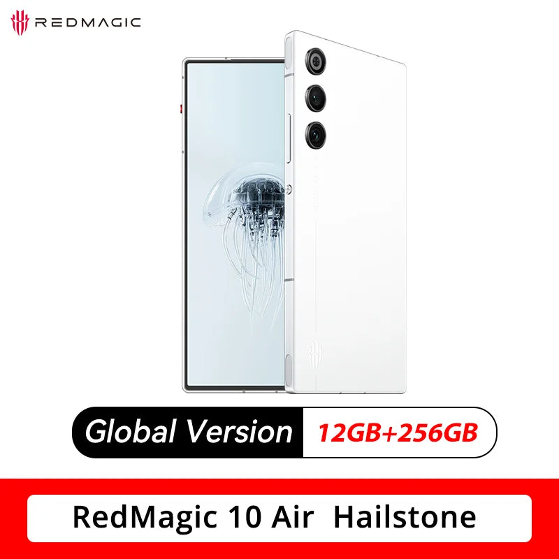 Global Version RedMagic 10 Air Gaming Phone Lightweight design 6.8" Snapdragon 8 Gen3 6000mAh 80W Charge 50MP NFC