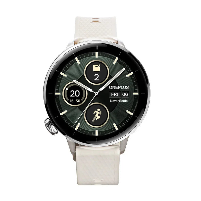 Global Version OnePlus Watch 3 43mm Smartwatch 1.37 inches AMOLED Display Snapdragon W5 Gen 1 Up to 60h Battery life