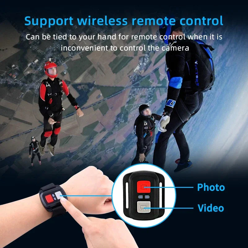 Action Camera 5K 4K bicycle camera Electronic Stabilizer Action cam WiFi sports video cameras Helmet Video Recording Cameras