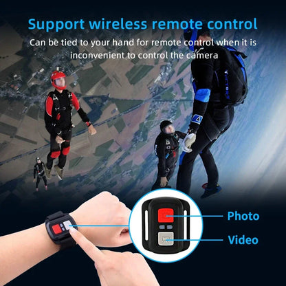 Action Camera 5K 4K bicycle camera Electronic Stabilizer Action cam WiFi sports video cameras Helmet Video Recording Cameras