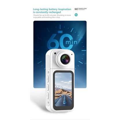 T23C New S70 2.7K WIFI APP Thumb Camera Ultra-Long Battery Life Thumb Sports Camera HD Cycling Camera 1080P Pet Camera