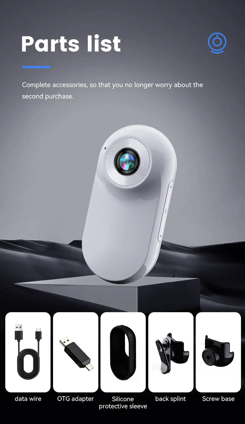 Mini 1080P Portable Camera Outdoor Sports Body Comcroder 0.96in Display Audio and Video Recorder Small DV Digital HD Monitor Cam