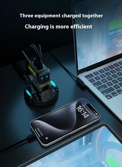 GravaStar Alpha65 Dog Nitrogen Charger 65W Gallium Nitride Charger Suitable for IPhone16 Huawei Xiaomi Mobile Phone Typec Plug