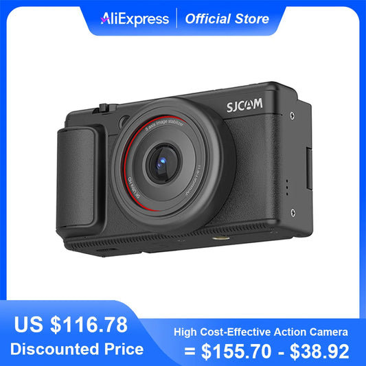 ZV200 5K Vlogging Camera 80MP 360 Flip Screen F18 Auto Focus 5K 30fps Portable for Travel Creators