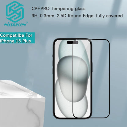 Nillkin For iPhone 15 Pro Max/15+/15 Plus/14 Pro Max/13 Pro Max CP+PRO Mobile phone screen Anti-Explosion tempered Glass