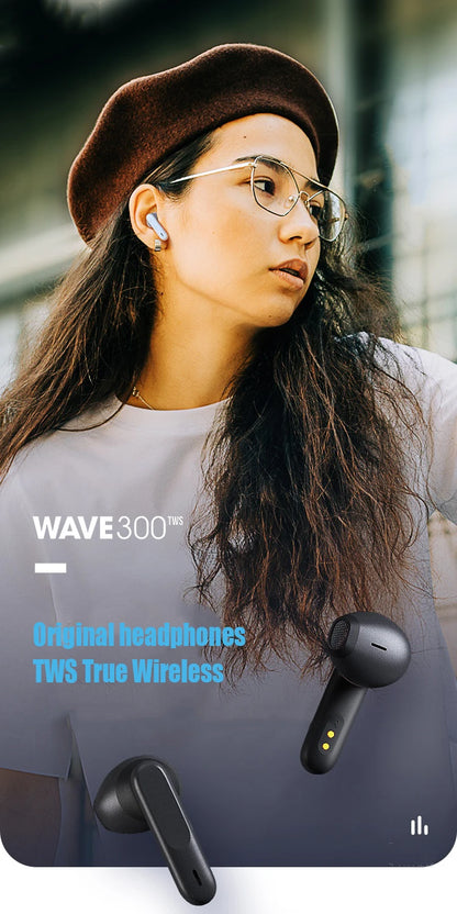 New Original Wave 300/W300 TWS True Wireless Earphones In-Ear Bluetooth earphones Gaming headset HIFI Sports Earbuds With Mic ﻿ - Universal Market