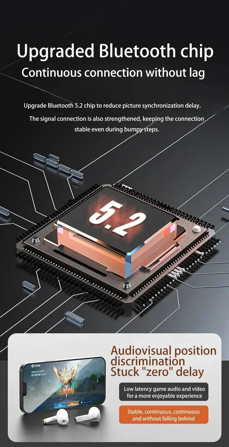 Xiaomi N30 Wireless Bluetooth in Ear Earphones ENC Noise Reduction Hearing Aid Sports Music Gaming Waterproof Earphones - Universal Market