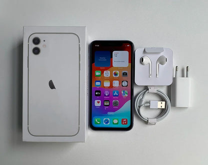 Apple iPhone 11 4GB RAM 64/128/256GB ROM Original Unlocked 6.1" Liquid Retina IPS LCD NFC 4G  iPhone 11 Cell Phone F - Universal Market