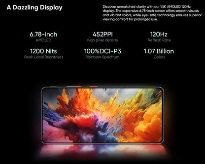 Nubia Z60S Pro Global Version 5G Android Cellphone Snapdragon 8 Gen 2 50MP Triple Camera 120Hz 6.78" AMOLED Screen NFC 5100mAh