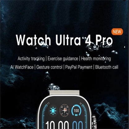 Microwear Smart Watch Ultra 4 Pro Series 10 49mm Gesture Answer ChatGPT NFC Compass Waterproof Sport Smartwatch For Android ios