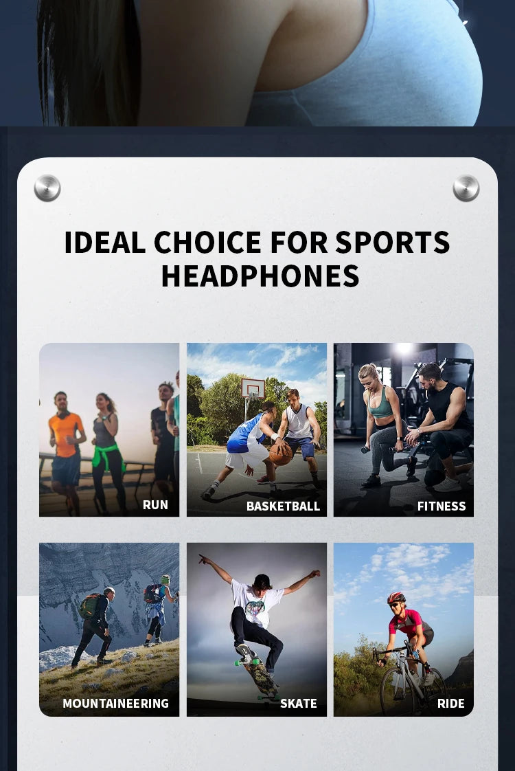 Xiaomi Mijia Bone Conduction Earphones Bluetooth 5.3 Sports Wireless Headphones Ear Hook Waterproof Headset for Running Driving - Universal Market
