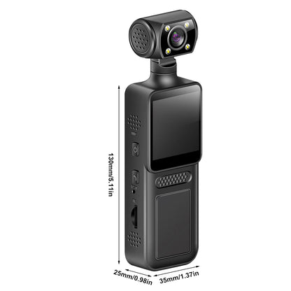 Ultra HD 4K WiFi Mini Camera Pocket Action Camera Wearable Camera 4K HD Camera Helmet Travel Bicycle Driver Recorder Camcorder - Universal Market