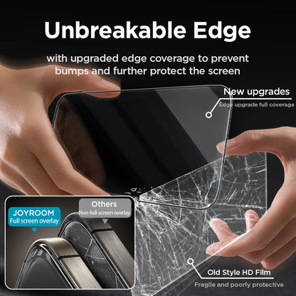 Joyroom 1/2/3pcs HD Glass For iPhone 17 16 15 14 13 12 Pro Max Screen Protector For iPhone 17 16 Pro Max Glass Tempered Glass