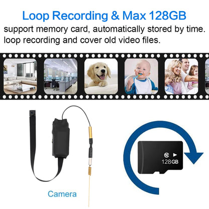 Mini Camera 1080P HD WiFi Camera DIY Portable Wireless Module Video Recorder Support Remote View Security P2P Small Camcorder - Universal Market