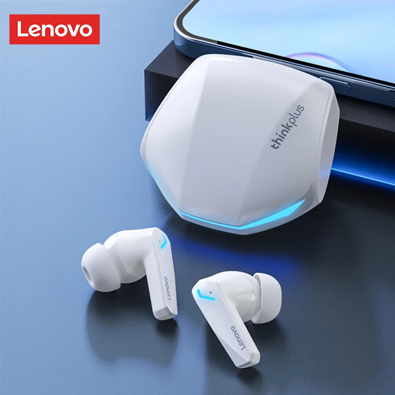 Original Lenovo GM2 Pro 5.3 Earphone Bluetooth Wireless Earbuds Low Latency Headphones HD Call Dual Mode Gaming Headset With Mic - Universal Market