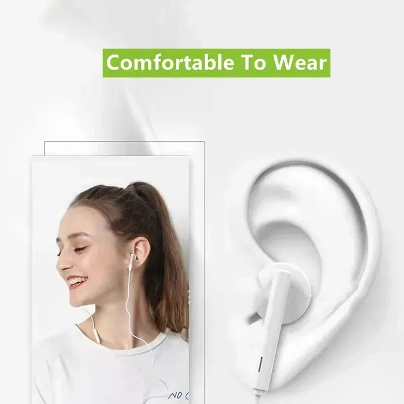 Original Headphones For Apple iPhone 16 15 14 13 11 12 Pro Max Plus In-ear Lightning 3.5MM Wired Bluetooth Earphones Accessories - Universal Market