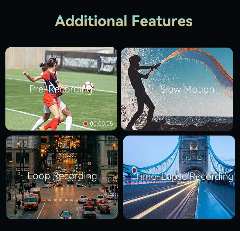 XV80 4K Digital Camcorder 3.5'' Touch Screen 12X Optical ZoomLive Streaming&APP Control for Vlogging,Photography&Video Recording - Universal Market