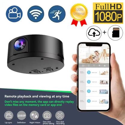 HD 1080P Mini Camera Wireless WiFi Monitoring Video Recorder Security Camera Smart Home Motion Detection Surveillance Camcorder - Universal Market