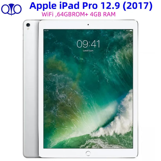 Original Apple iPad Pro 12.9 2nd (2017) Unlocked iPad WiFi 64GB 97% New IPS LCD Tablet