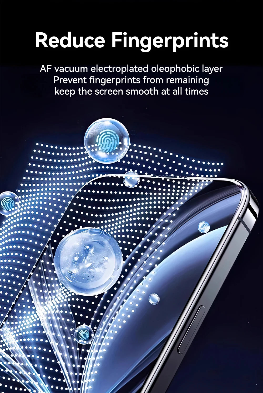 Joyroom 1/2PCS Anti-Spy Glass For iPhone 17 Pro Max Privacy Screen Protector Glass For iPhone 12-17 Pro Max Tempered Glass Film