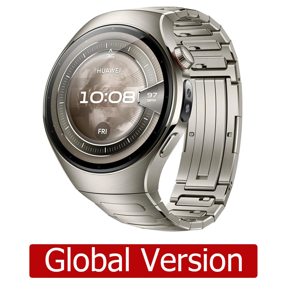 HUAWEI WATCH 5, eSIM Smartwatch, Multi-sensing X-TAP, Health MOT, Running Watches, Real-Time Blood Oxygen, iOS & Android
