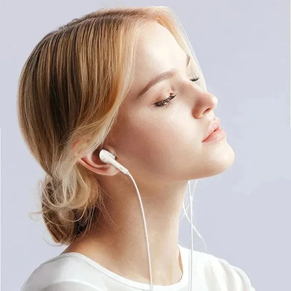 Original Headphones For Apple iPhone 16 15 14 13 11 12 Pro Max Plus In-ear Lightning 3.5MM Wired Bluetooth Earphones Accessories - Universal Market
