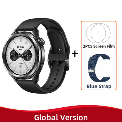 Global Version Xiaomi Watch S4 SmartWatch 1.43" AMOLED Display Wireless Charge Blood Oxygen Bluetooth Phone Call GPS Mi Watches