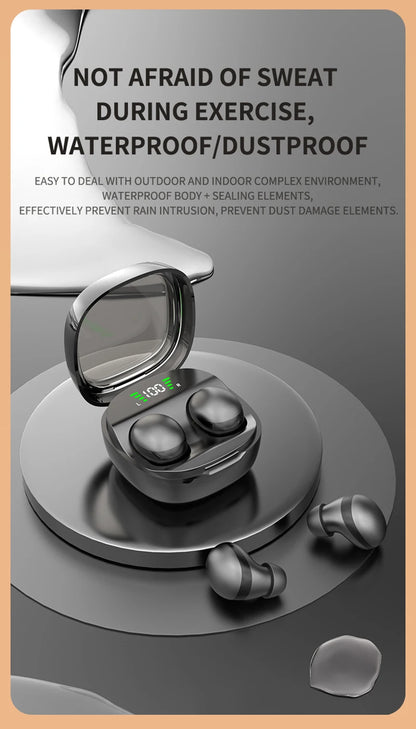 Xiaomi Mini Wireless Bluetooth 5.3 Headset Small Earbuds Sleep Work Music Sports Invisible HD HIFI Bass Sound Quality Earphones - Universal Market