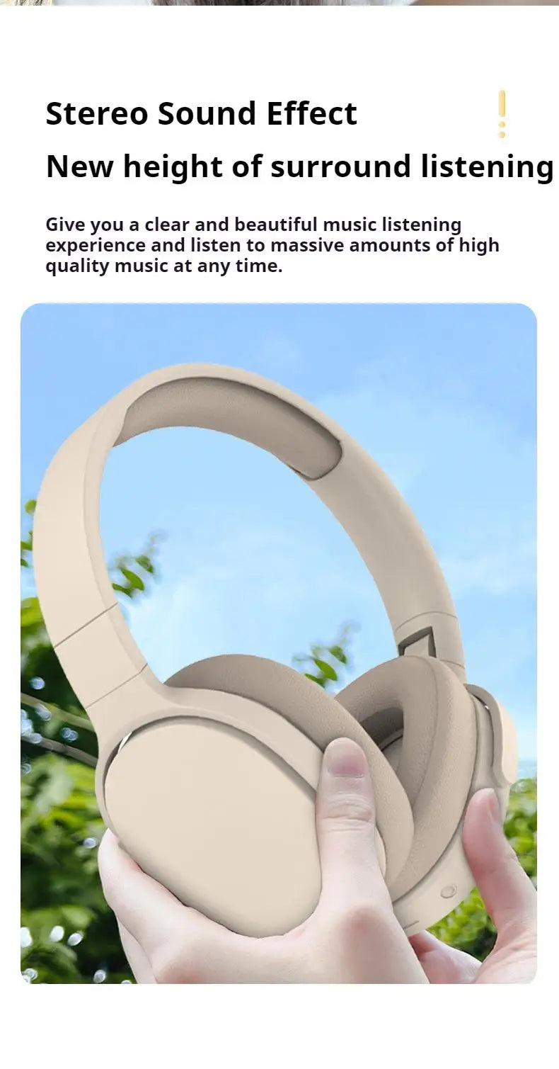 P2961 Wireless Bluetooth 5.3 Headphones Over TWS HIFI Stereo Headset Sports With Earphones Music Player With HD Mic High Quality - Universal Market
