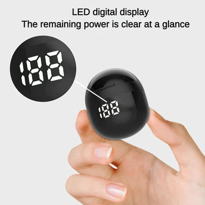 Mini SK18 Invisible Headphones Wireless Bluetooth 5.3 Headphones Bass Sleeping Headphones with Microphone Noise Cancellation HD - Universal Market