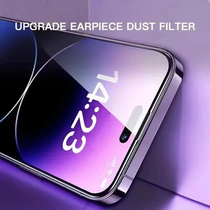 Easy Installation Screen Protector For iPhone 17 Air 16 Pro Max 15 14 11 13 12 Mini XS X XR 6 7 8 Plus Oleophobic Coating Glass