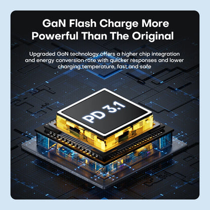 260W GaN USB C Charger PD3.1 140W USB Type C Fast Charger For Mackook Pro Tablet iPhone 14 Samsung Xiaomi Wireless Charger
