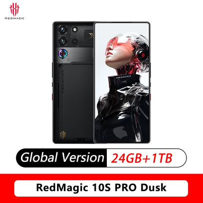 World Premier Global Version RedMagic 10s Pro 5G Gaming Phone 6.85"Snapdragon 8 Elite Leading version 7050mAh 80W  144Hz  NFC