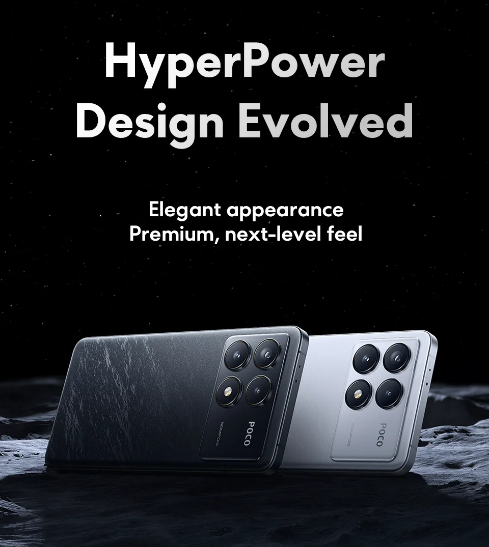 POCO F6 Pro Global Version Snapdragon® 8 Gen 2 Smartphone 120W HyperCharge 50MP triple camera WQHD+ 120Hz Flow AMOLED display