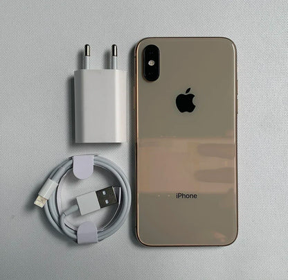 Original Apple iPhone XS Mobile Cell Phone 5.8" RAM 4GB ROM 64GB/256GB A12 Bionic 4G LTE Unlocked Cellphone Face ID Working